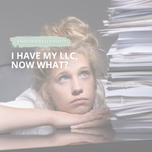I have my llc now what?