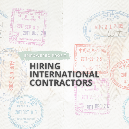 Hiring International Contractors